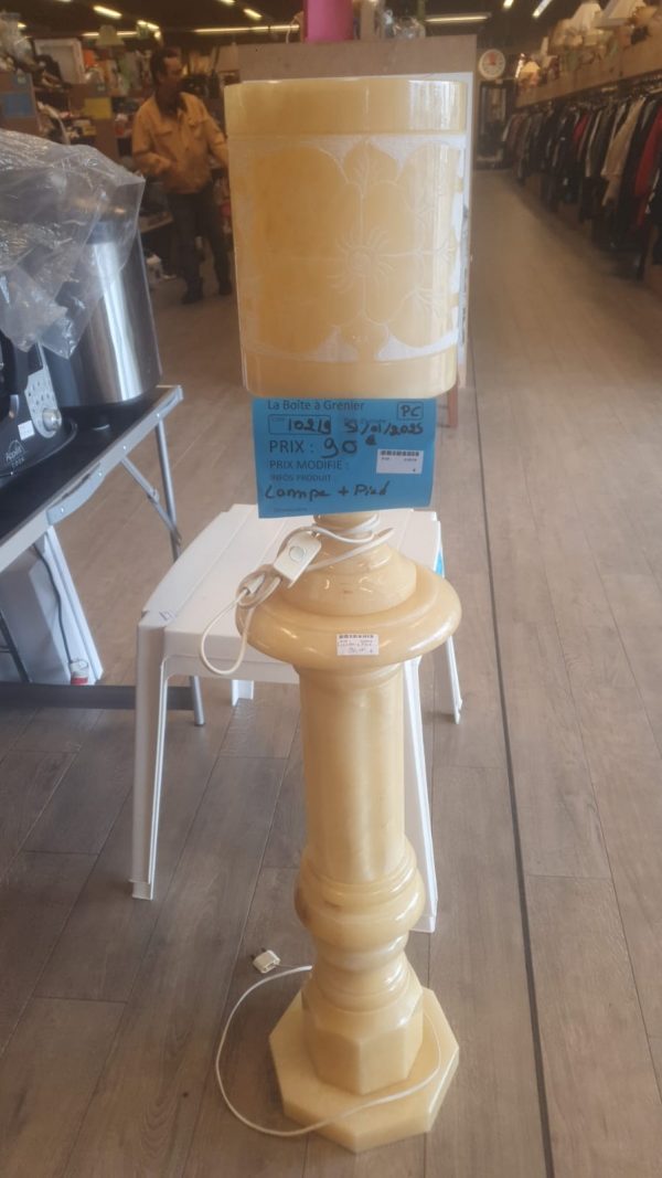 Lampe + pied (10219)