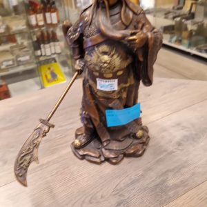 statue chinoise bronze (12331).