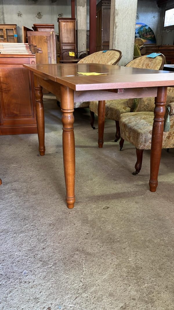 TABLE DE CUISINE + RALLONGES (11507) – Image 3