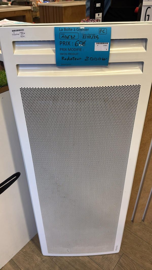 radiateur 2000 w (10632). – Image 2