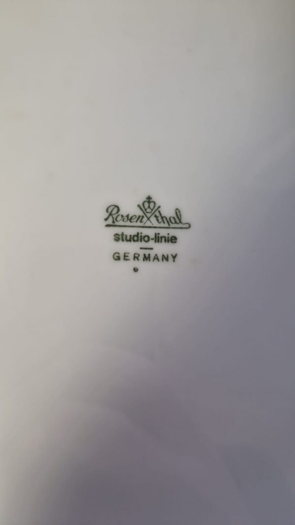 Assiette déco allemand signé (418) – Image 2