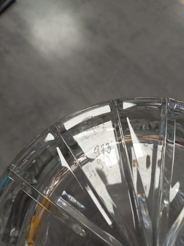 Vase Baccarat signé n 973 (7193) – Image 4