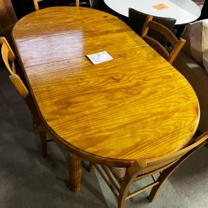 TABLE + 4 CHAISES (SS1927)