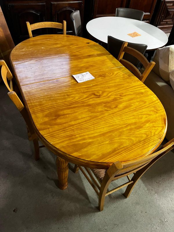 TABLE + 4 CHAISES (SS1927)