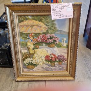 tableau femme parasol (12321).