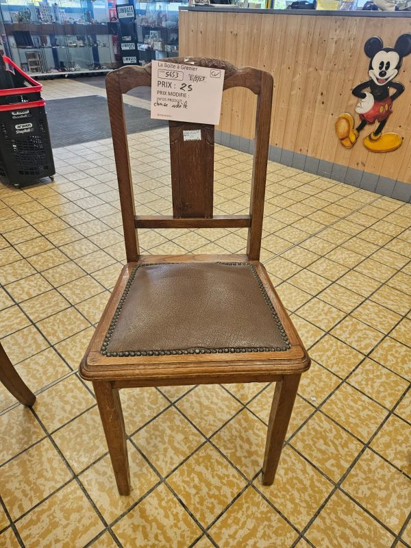 CHAISE ADELE (5453) (VENDU A L'UNITÉ, 2 DISPOS) – Image 2