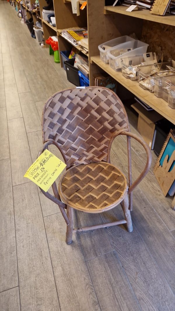 petite chaise "rotin" (VM7940).