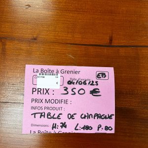 TABLE DE CAMPAGNE (11706)