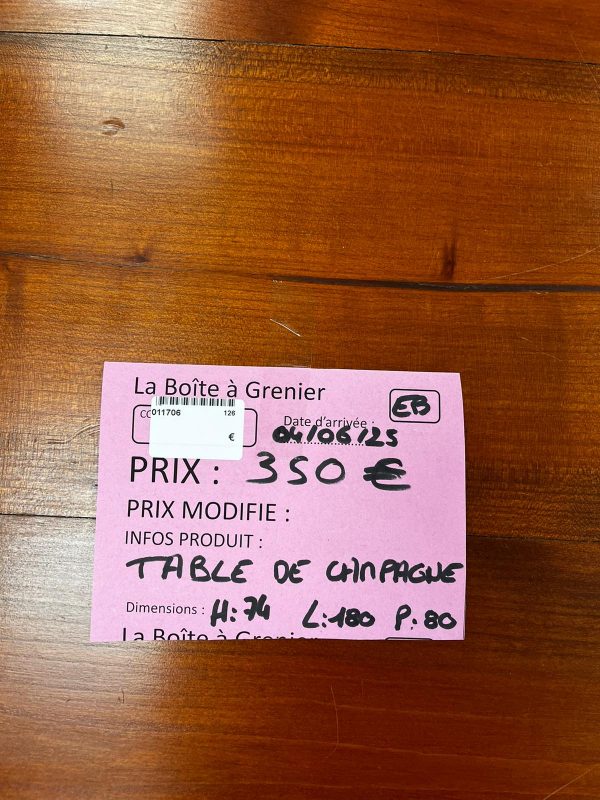 TABLE DE CAMPAGNE (11706) – Image 2