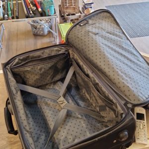 valise à roulettes noire (12321).