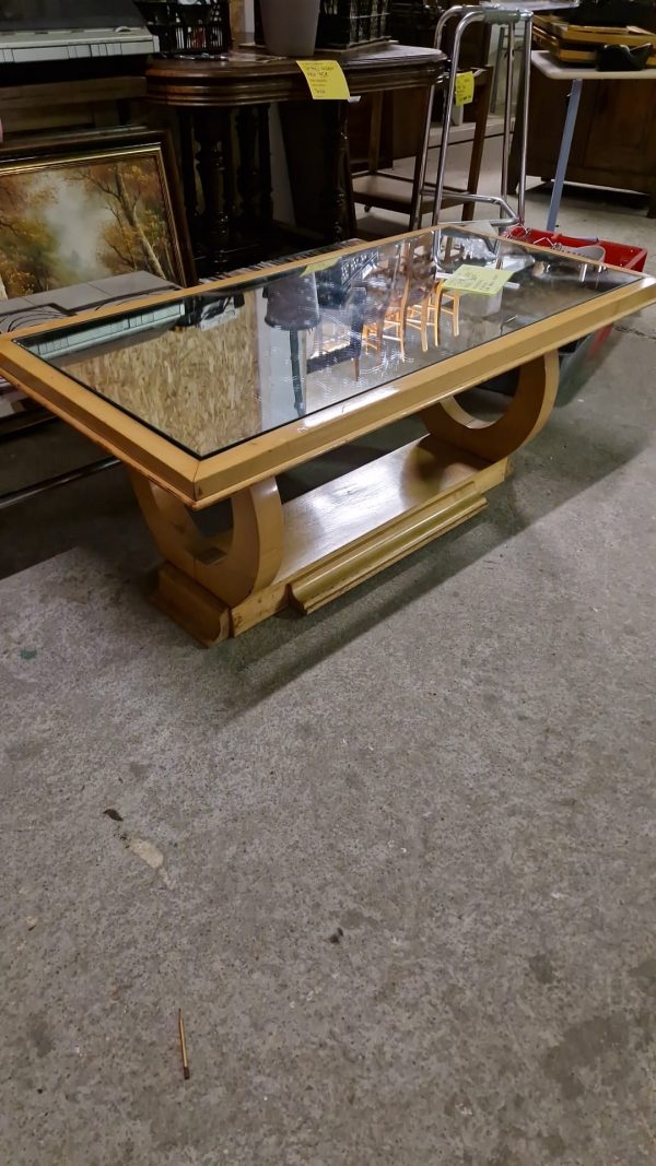 TABLE BASSE MIROIR (11798)
