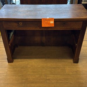 bureau bois 2 tiroirs (10674).