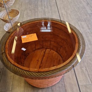 table ronde sur roulettes (2918).