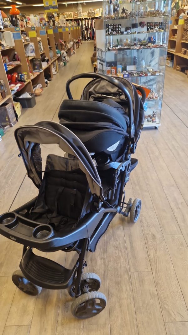 poussette double + cosy (3172). – Image 2