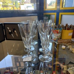 Lot 6 verres cristal Baccarat (7193)