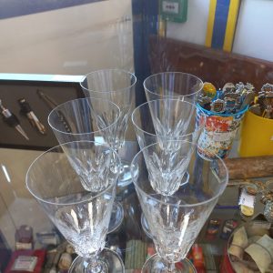 Lot 6 verres cristal Baccarat (7193)