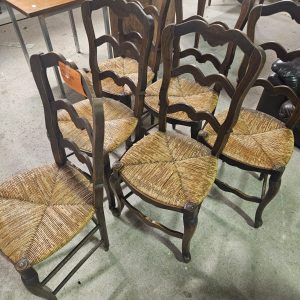 LOT DE 6 CHAISES (ss1927)