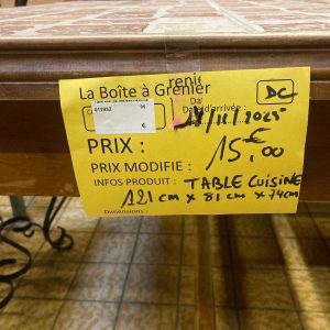 TABLE DE CUISINE (11932)