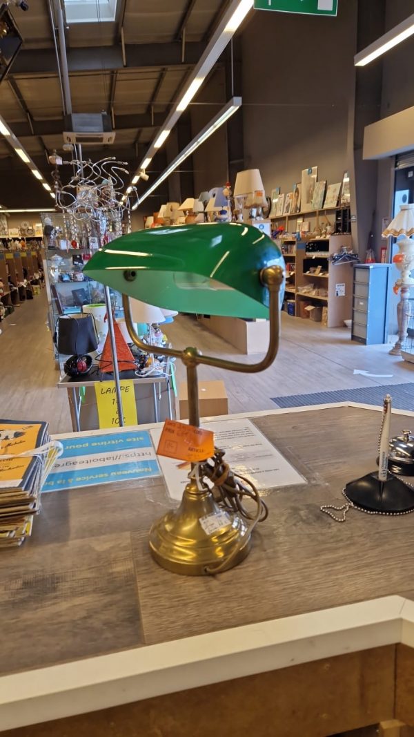 lampe bureau verte (5555).