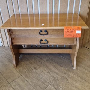 table basse 2 tiroirs (8874).