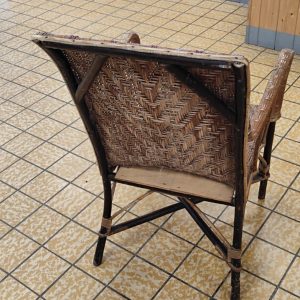 FAUTEUIL ROTIN (10935)