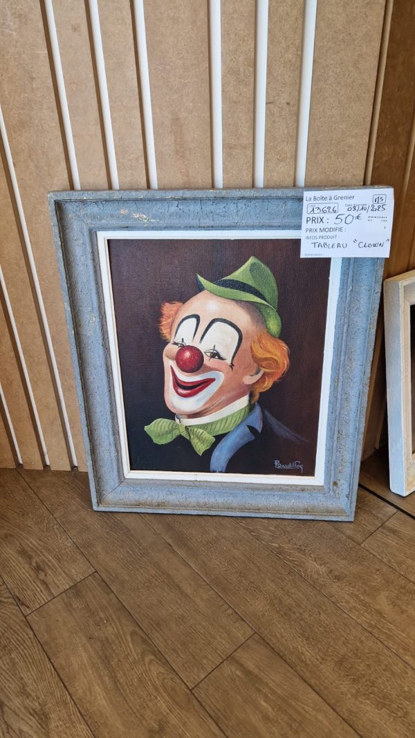 tableau clown (13626).