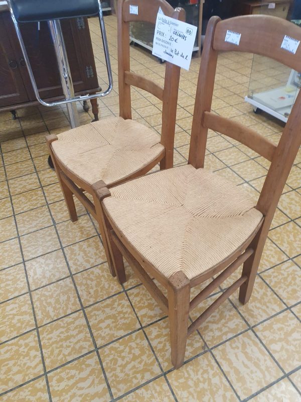 LOT DE 2 CHAISES (626) – Image 2