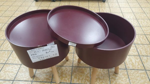 CHEVET COFFRE  X 2 (3516) – Image 2