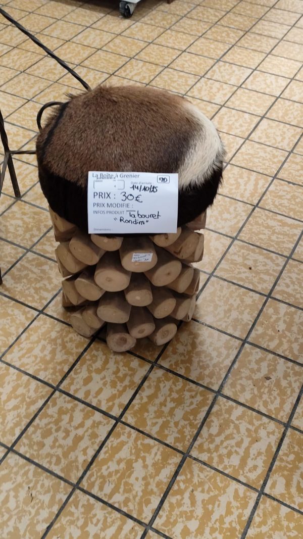 TABOURET "RONDINS"(5023)