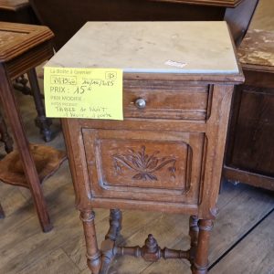 table de nuit 1 tiroir – 1 porte (VM7940).