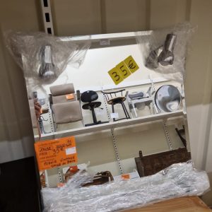 MIROIR VINTAGE SDB (13492)