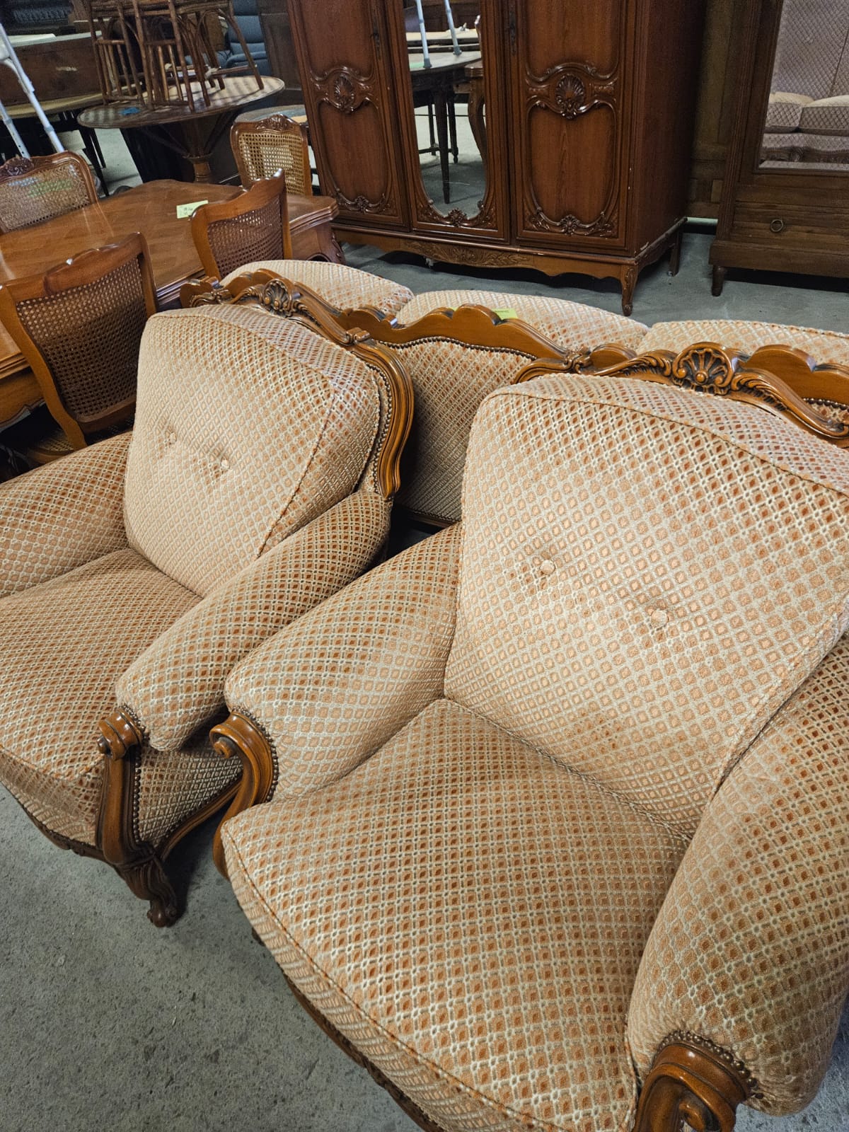 canapé et 2 fauteuils (SS11932) – Image 2