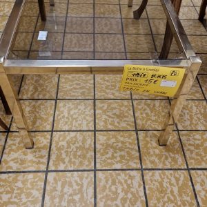 Table basse en verre(11967)
