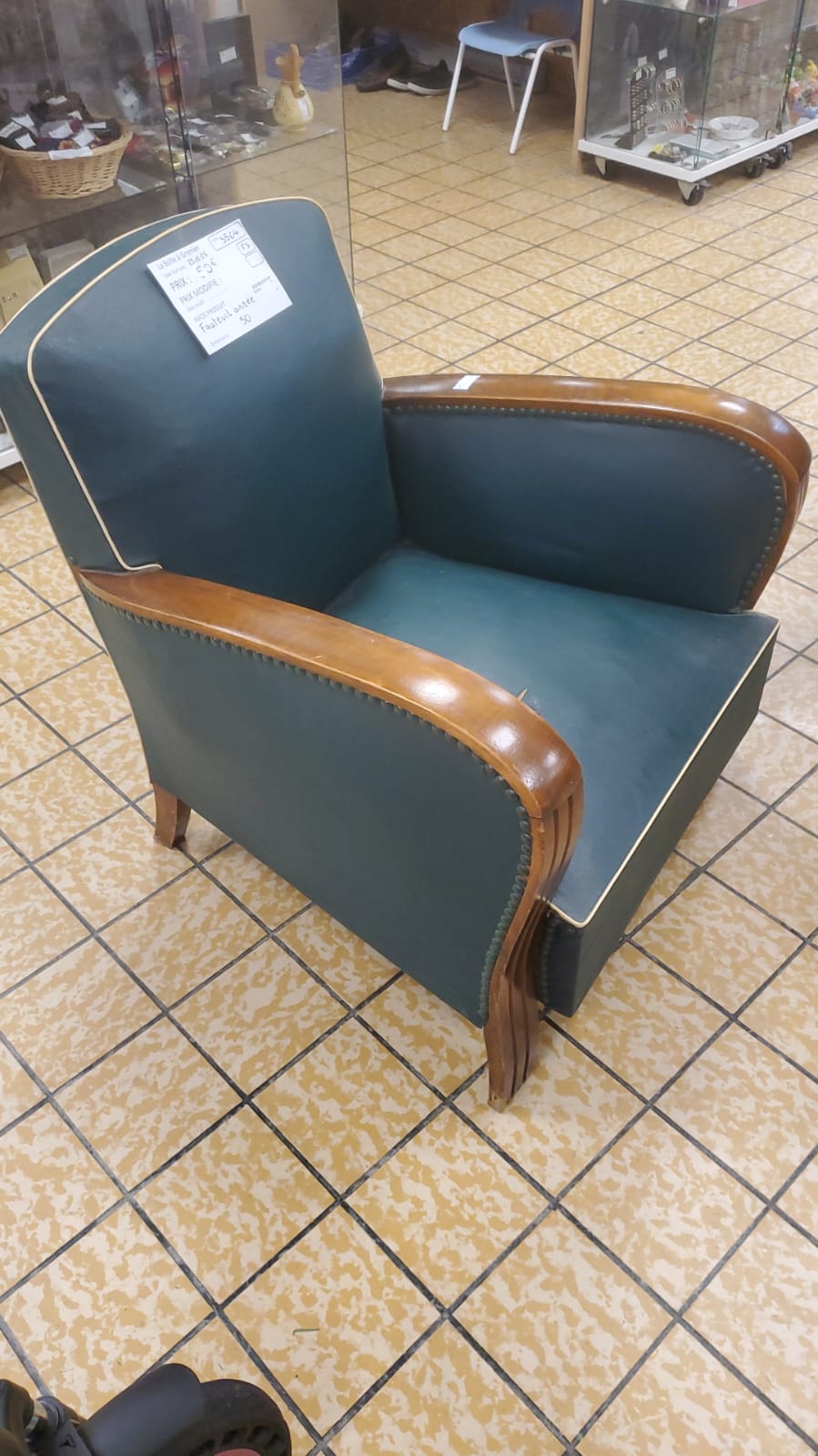 FAUTEUIL ANNEE 50 (3564) – Image 2