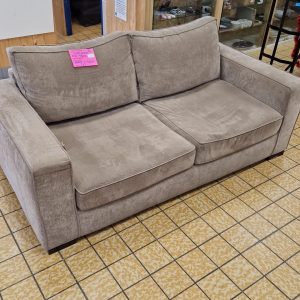 CANAPÉ 2 PLACES GRIS (12085)