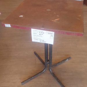 TABLE BISTROT FER (5555)