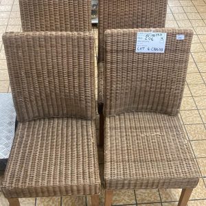 LOT DE 4 CHAISES (1927)