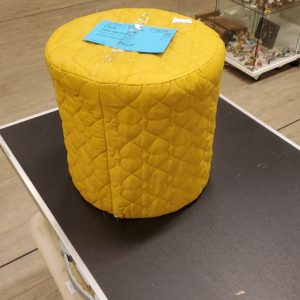 POUF JAUNE (9584)