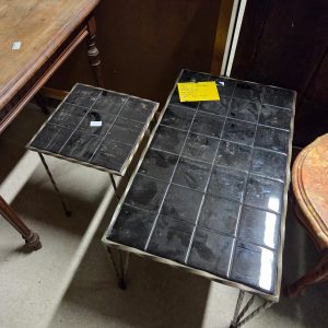 LOT TABLES FER FORGÉ (VM7940)