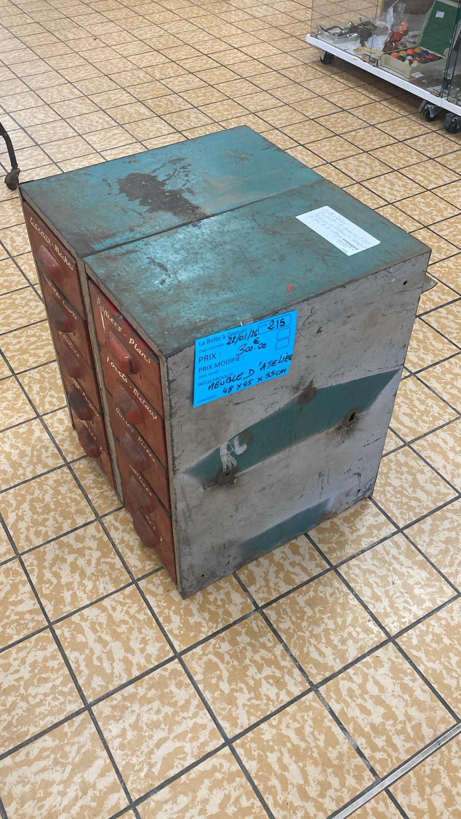 MEUBLE ATELIER 10 TIROIRS (215) – Image 3