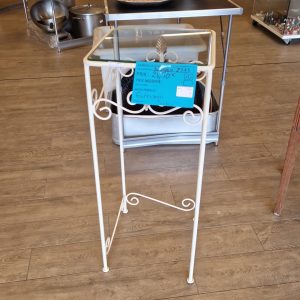 guéridon plateau vitré (2918).