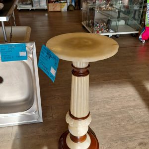 colonne albâtre lampe (13843).