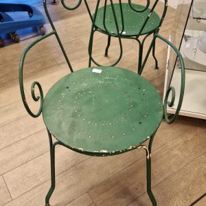 FAUTEUIL FER FORGÉ (13926)