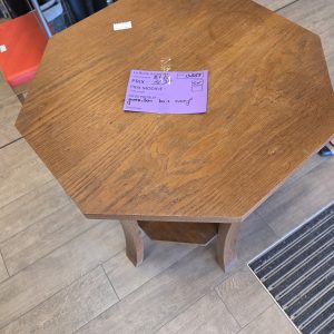 Gueridon bois massif (13889)