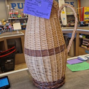 porte-parapluie rotin (13946).