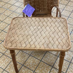 TABLE + CHAISE EN OSIER (10754)