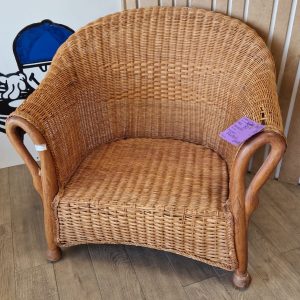 grand fauteuil osier (10653).