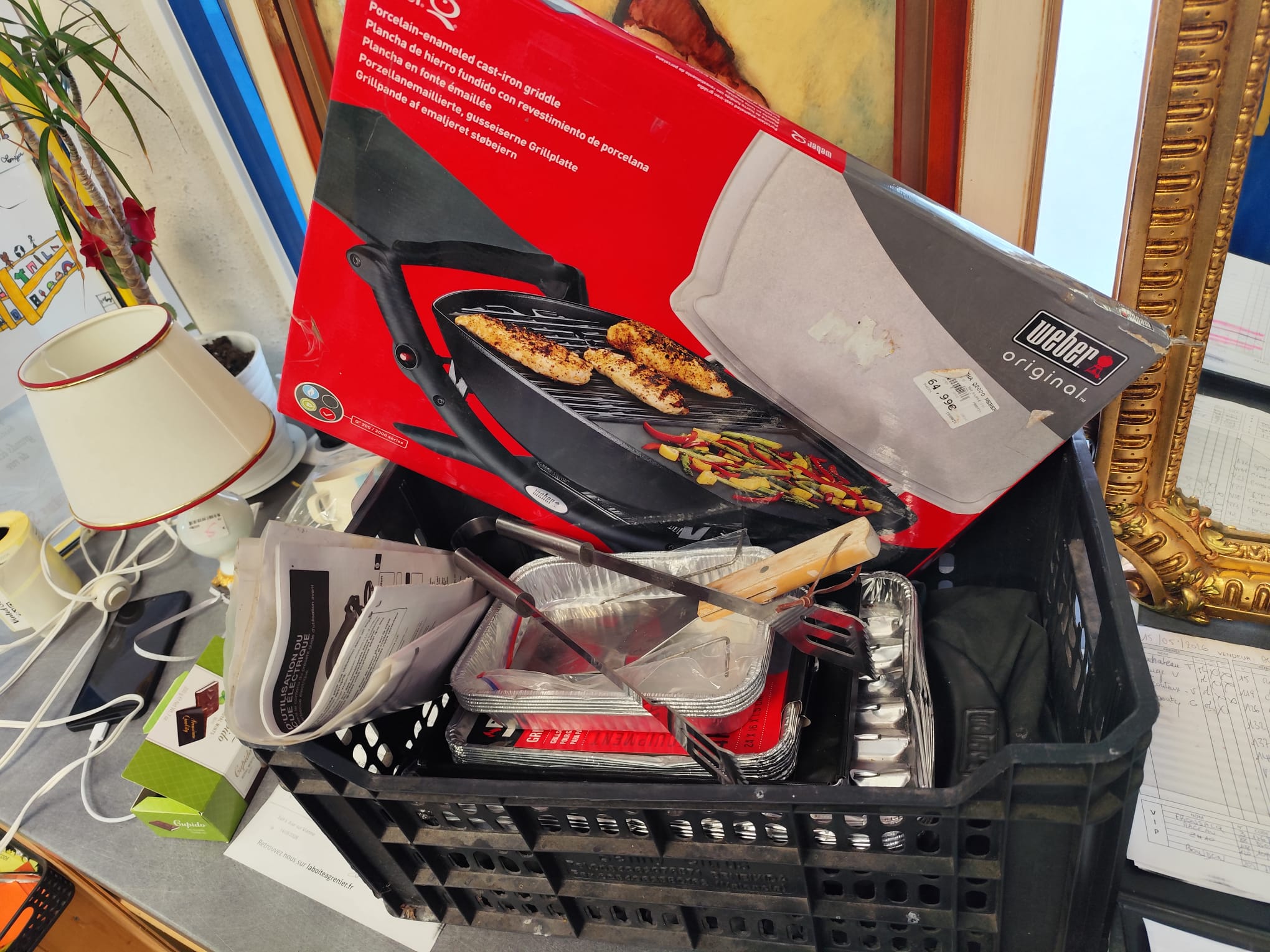 BARBECUE WEBER AVEC ACCESSOIRES (11745) – Image 3