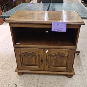 meuble TV chêne (10633).