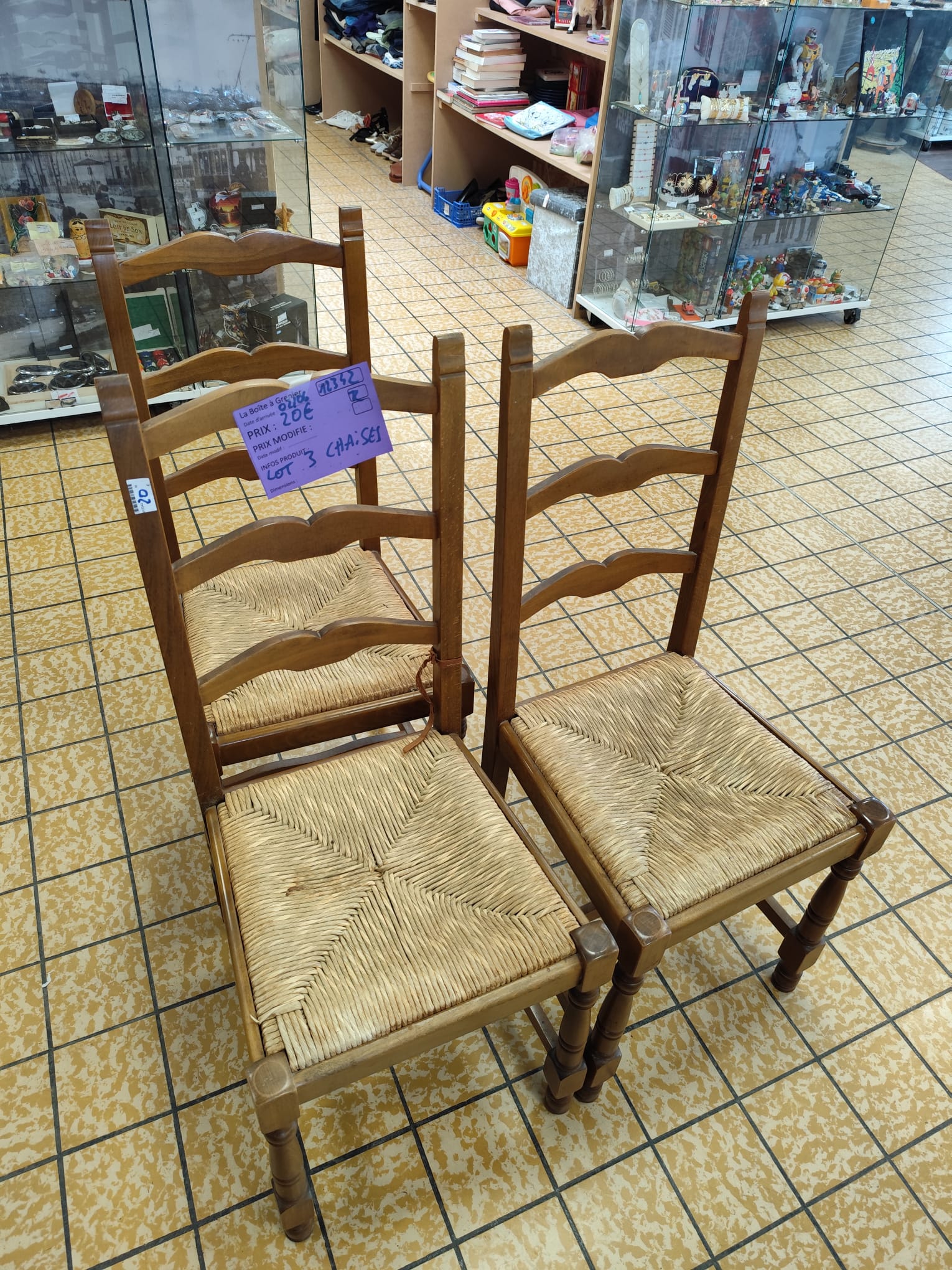 LOT 3 CHAISES (12342)